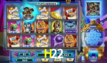 Biblioteca de slots populares na H22